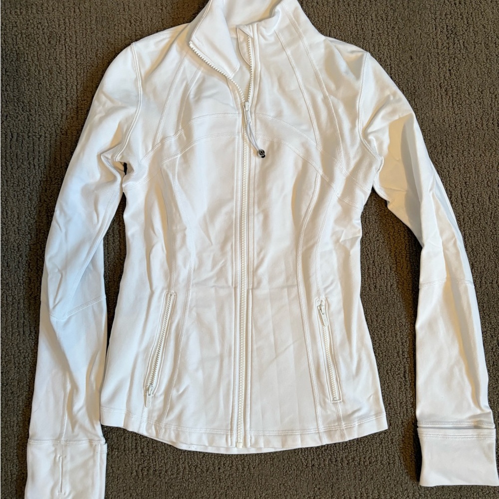Lululemon white define jacket